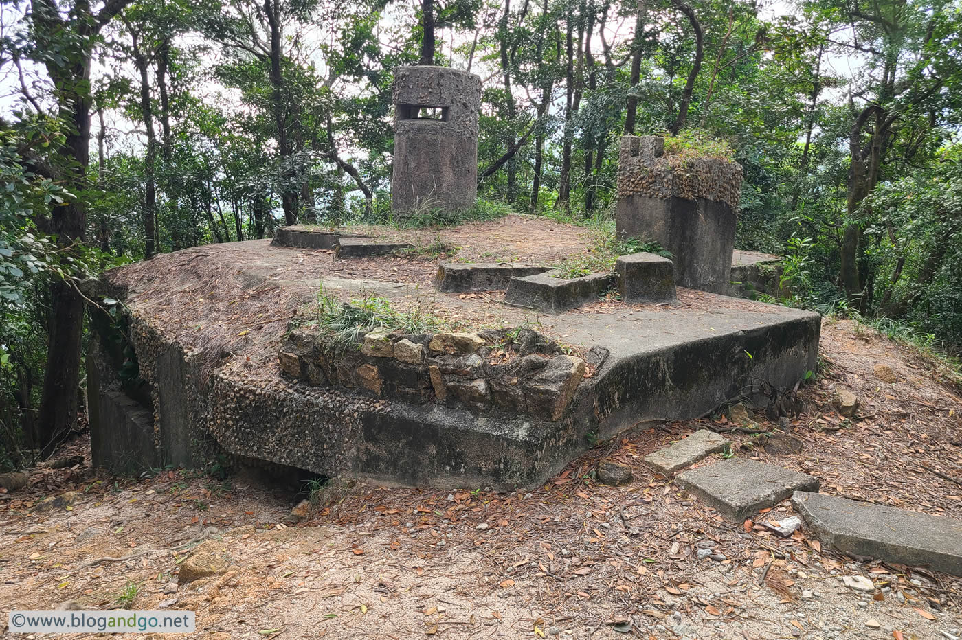 War Time Trail - WNC Gap Station 4 - Back of PB1